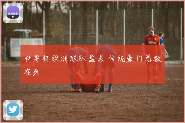 世界杯欧洲球队盘点 传统豪门悉数在列