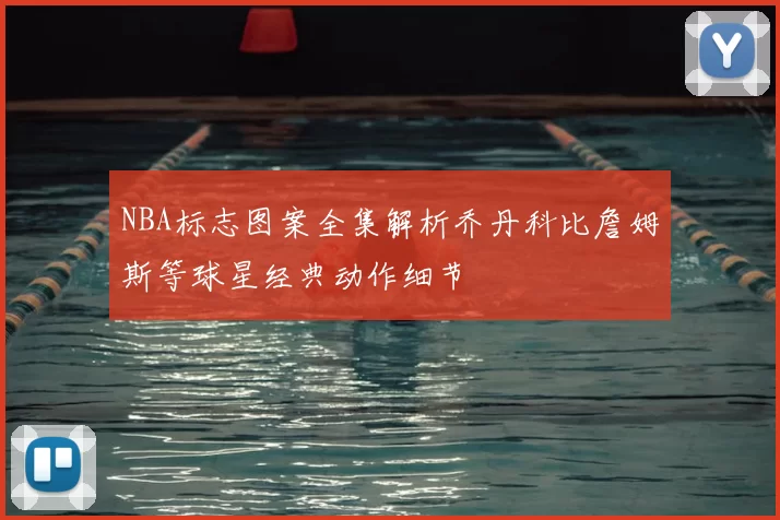 NBA标志图案全集解析乔丹科比詹姆斯等球星经典动作细节