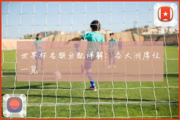 世界杯名额分配详解：各大洲席位一览