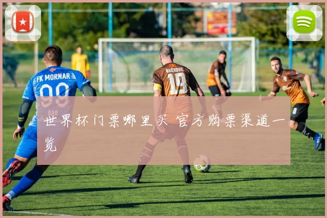 世界杯门票哪里买 官方购票渠道一览
