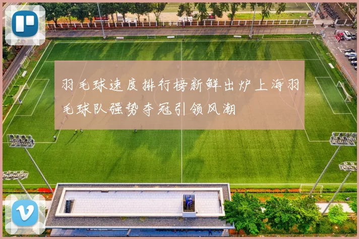 羽毛球速度排行榜新鲜出炉上海羽毛球队强势夺冠引领风潮
